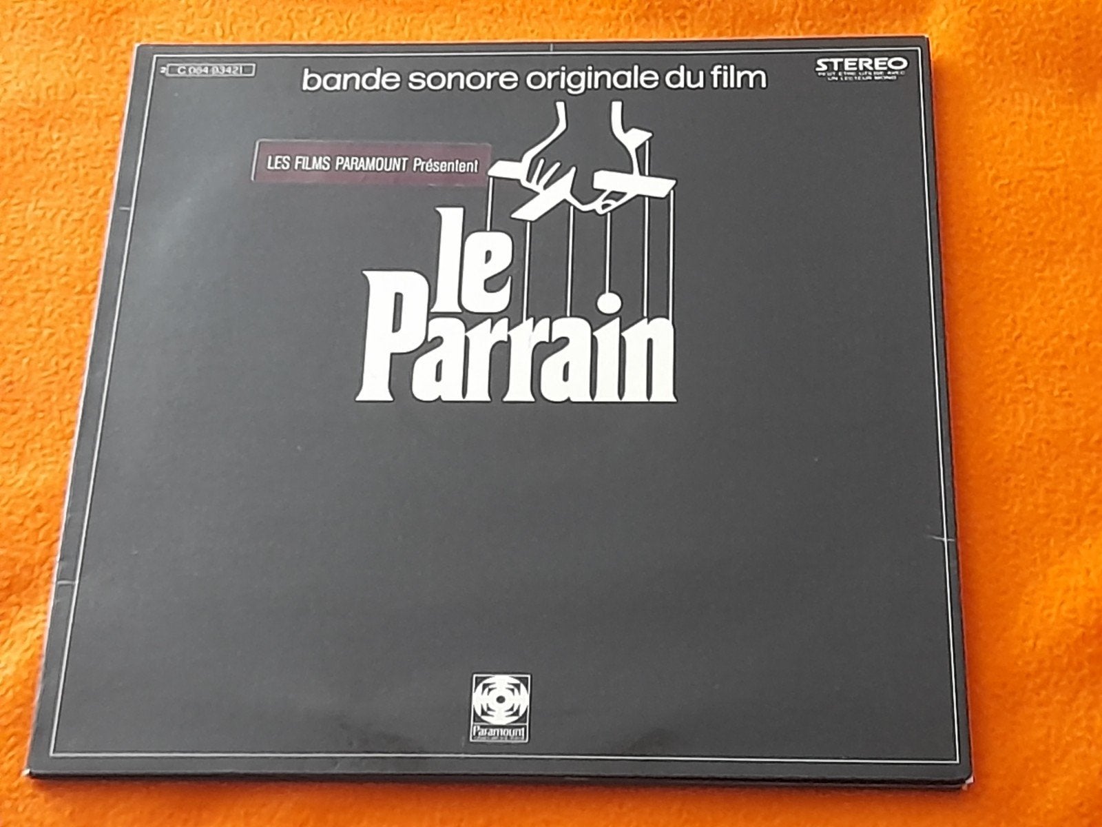 The Godfather Soundtrack - Franse Persing (1972), Cd's en Dvd's, LP, Film en Theater, Gebruikt, Originele persing