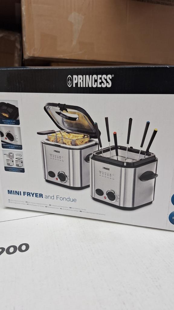 Princess 182611 Mini Friteuse & Fondue, 1 tot 2 liter, Nieuw, Ophalen of Verzenden, <