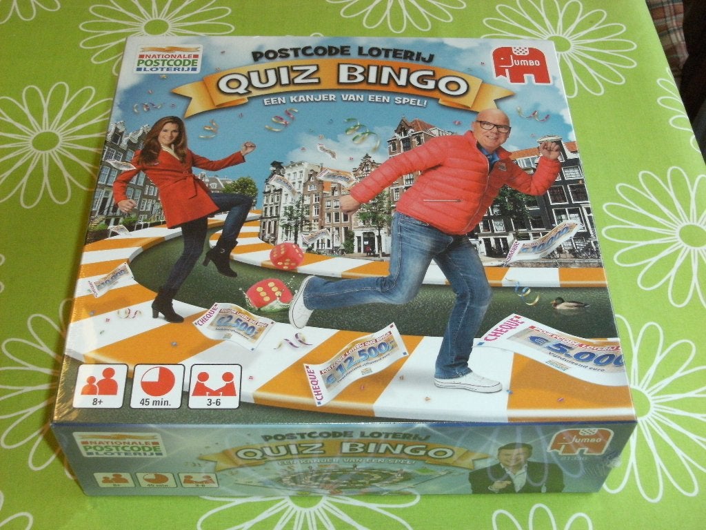 Nieuw in seal: Quiz Bingo van de Postcode loterij, Vijf spelers of meer, Ophalen of Verzenden, Nieuw