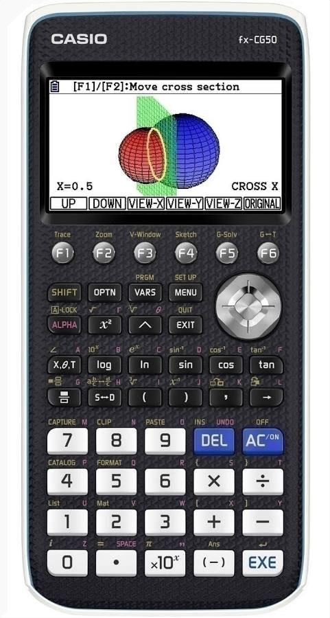 Casio fx-CG50, Ophalen of Verzenden, Grafische rekenmachine, Zo goed als nieuw