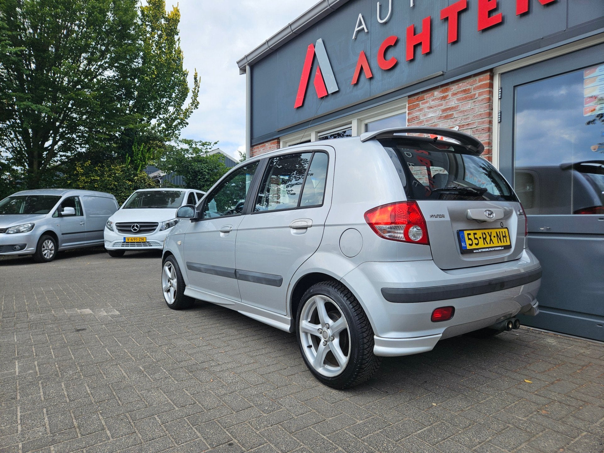Hyundai Getz 1.6i-16V Sport Airco! Leuke/Sportieve Auto! 105, Voorwielaandrijving, 1599 cc, 4 cilinders, Origineel Nederlands