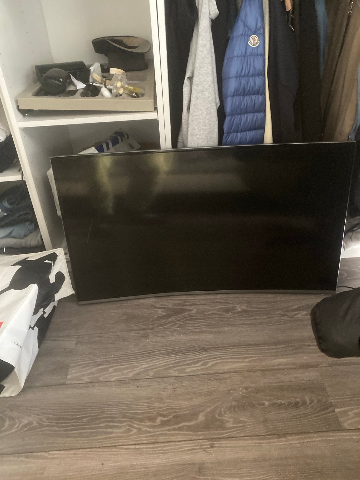 Samsung Curved Smart TV met ophangbeugel - Werkt uitstekend, Ophalen, Gebruikt, Samsung, Smart TV