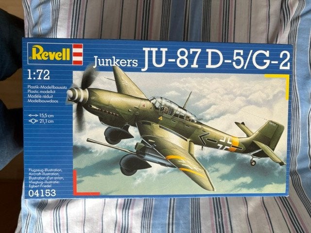 Bouwdoos 1:72 Revell 04153 Junkers Ju-87D-5/G2, Ophalen of Verzenden, Nieuw, 1:72 tot 1:144, Revell