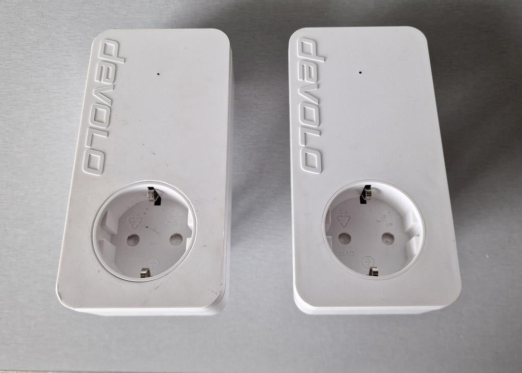 Devolo dLAN 550 duo+ Powerline Adapters (set van 2), Computers en Software, Powerlines, Zo goed als nieuw, Ophalen of Verzenden