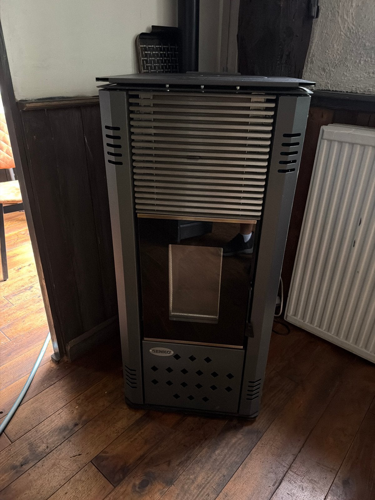 3 stuks Senko Pelletkachel 10 kw, Ophalen, Gebruikt, Overige brandstoffen, Pelletkachel