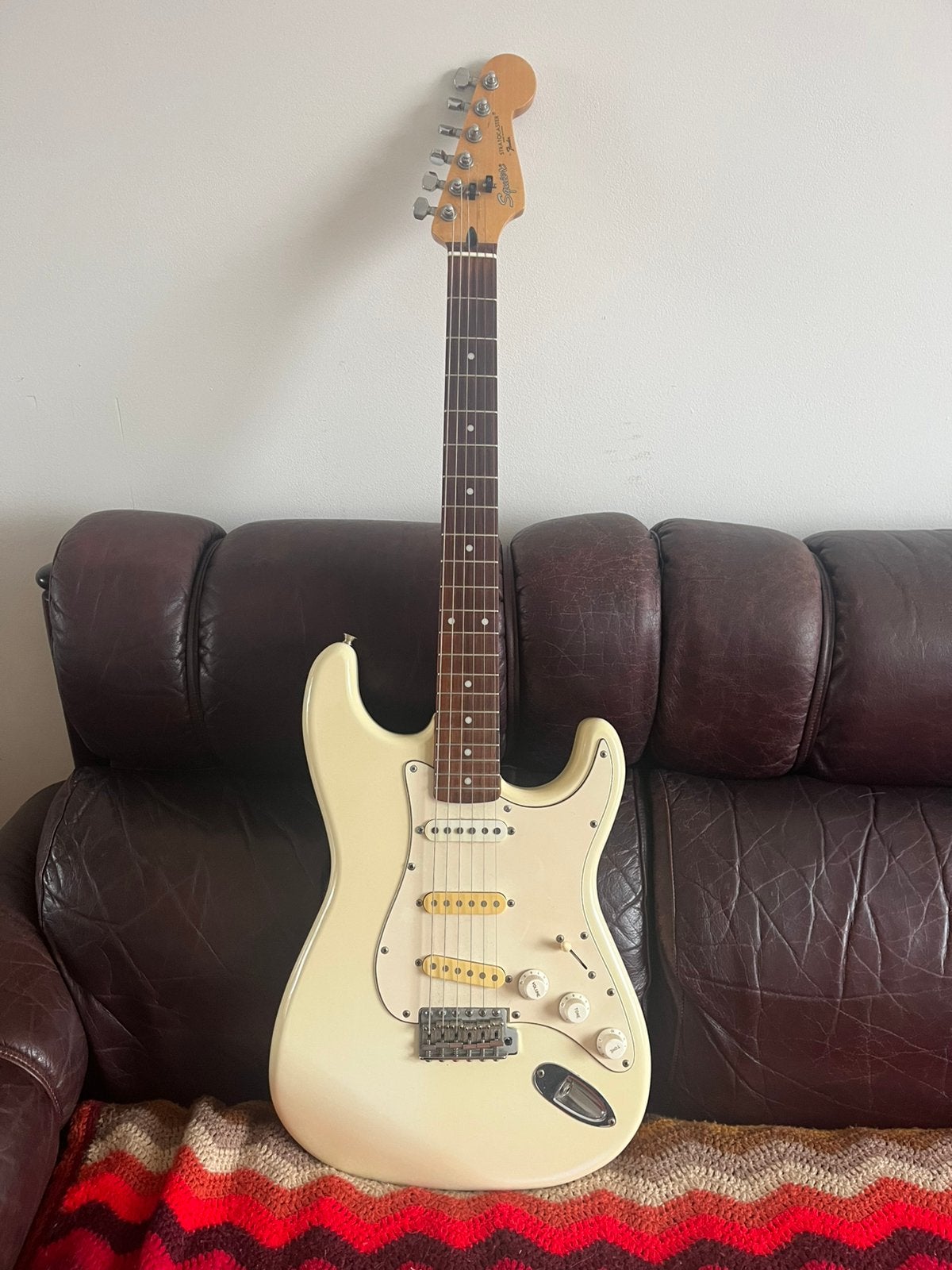 Squier Stratocaster made in Korea, Ophalen, Gebruikt, Solid body, Overige merken