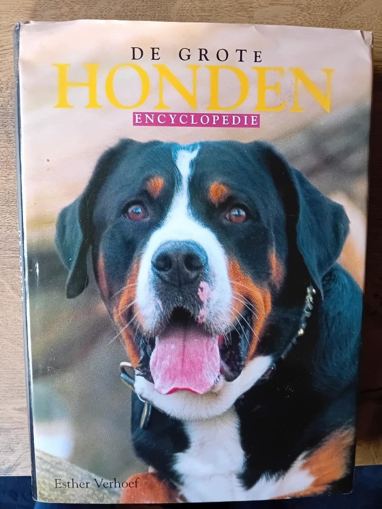 Esther Verhoef De grote Honden encyclopedie 2001, Ophalen of Verzenden, Zo goed als nieuw, Honden