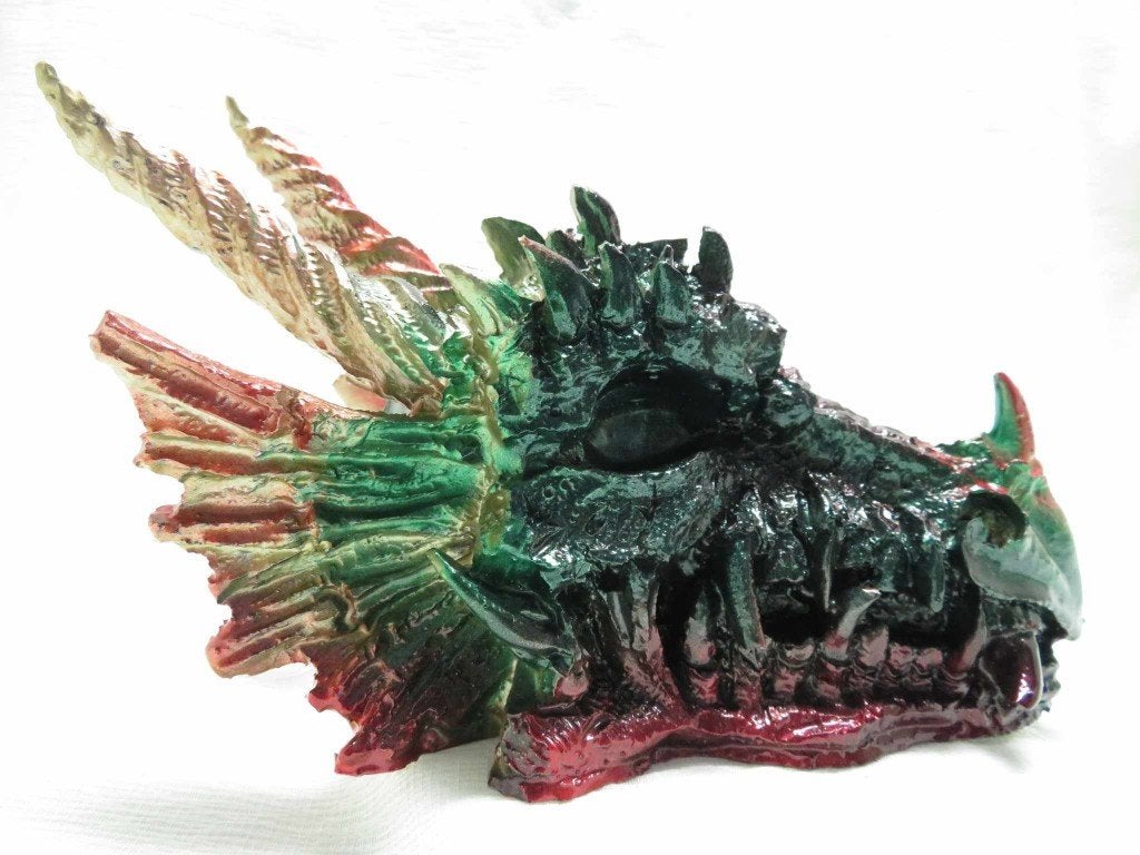 orgoniet draak met oa drakenbloedsteen septarie, Ophalen of Verzenden