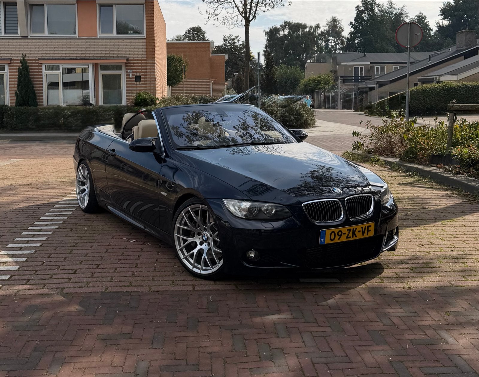 BMW 3-Serie 3.0 I 335 Cabrio AUT 2008 M pakket, Automaat, Achterwielaandrijving, Beige, Cabriolet