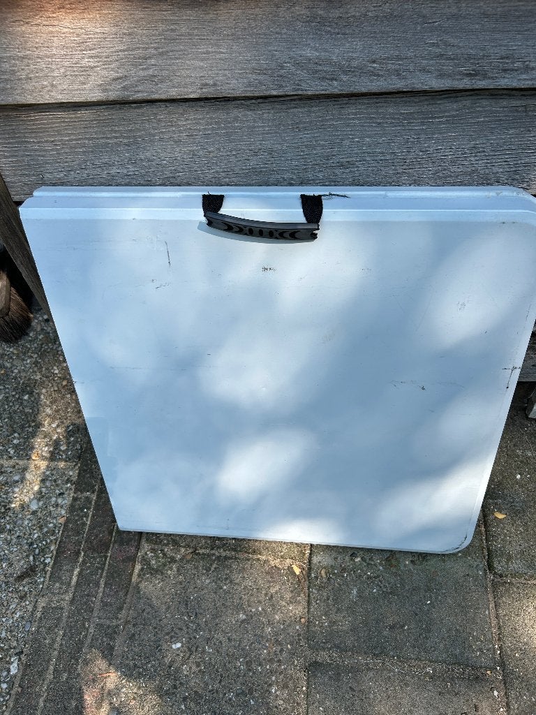 Campingtafel 60 x 120 opklapbaar, Ophalen, Gebruikt, Campingtafel
