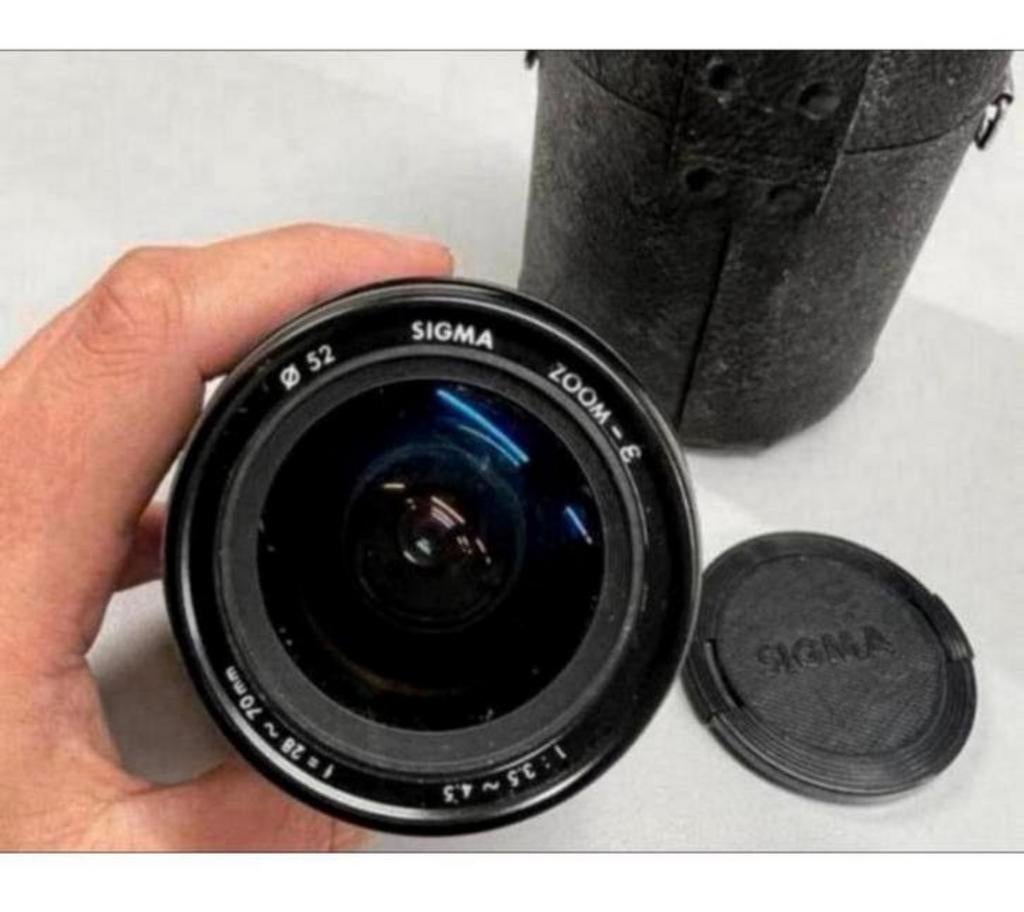 Sigma Zoom-E 1:3.5-4.5 f= 28-70 Multi-Coated + Canon adapt., Audio, Tv en Foto, Fotografie | Lenzen en Objectieven, Ophalen of Verzenden