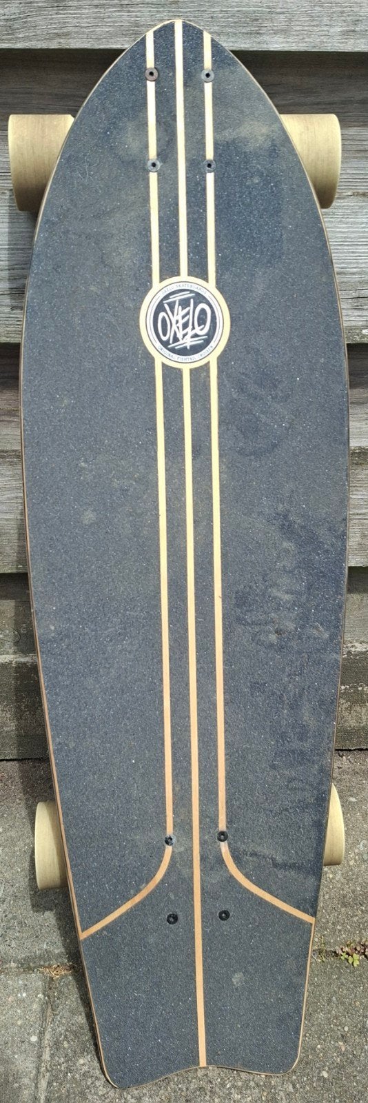 Oxelo Longboard, Sport en Fitness, Ophalen, Gebruikt, Skateboard, Longboard