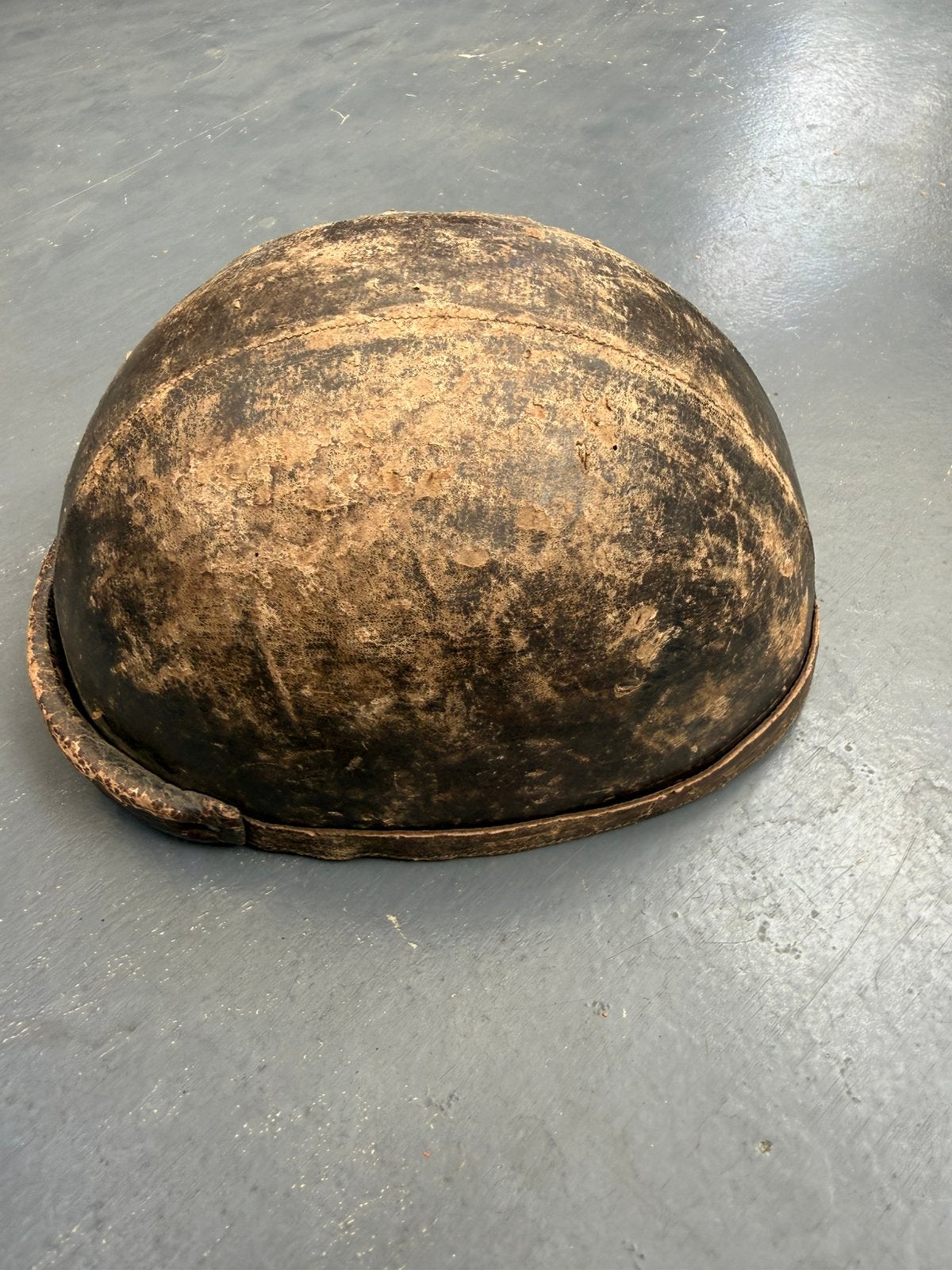 Franse tank helm ww2, Ophalen of Verzenden, Landmacht, Overige gebieden, Helm of Baret