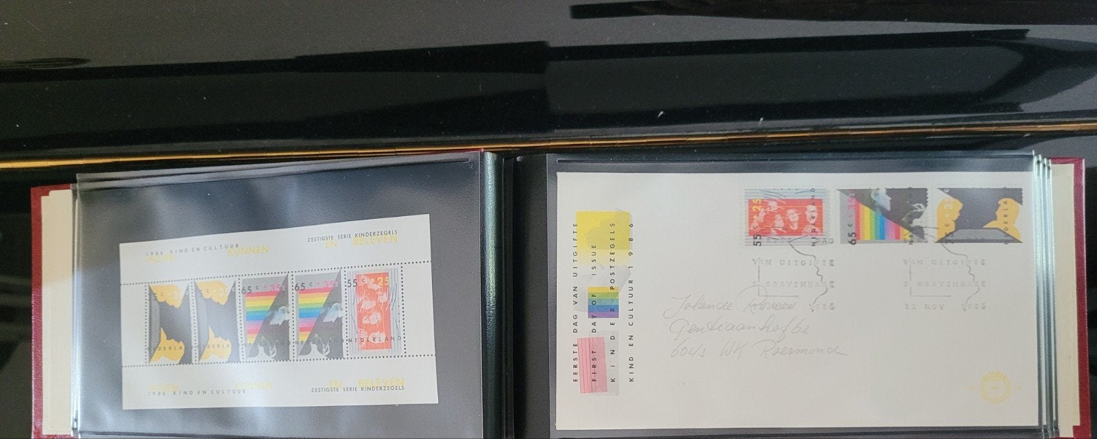 FDC'S 1986 - 1988 NL en extra's, Ophalen of Verzenden