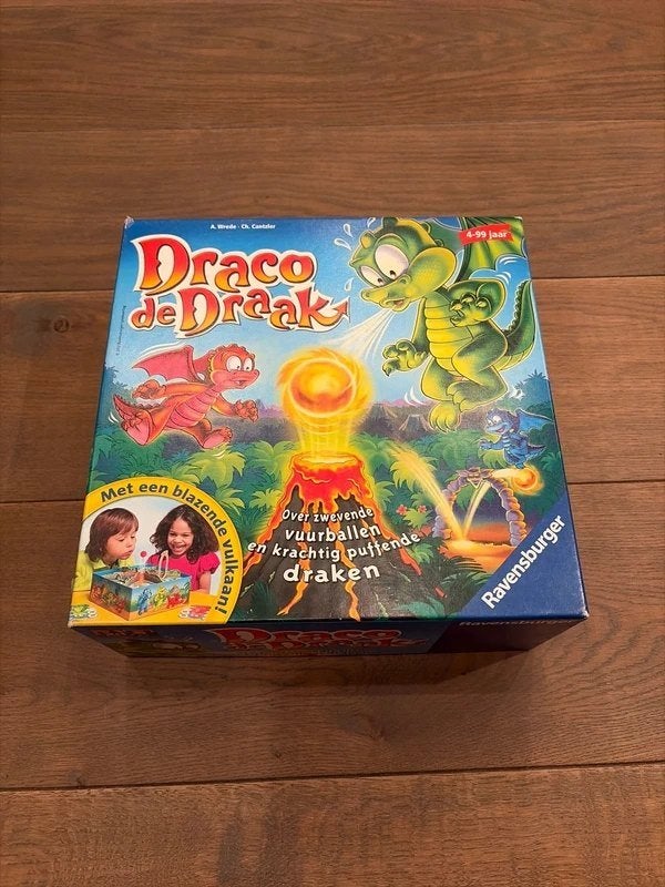 Draco de draak ravensburger bordspel, Een of twee spelers, Ophalen of Verzenden, Gebruikt, Ravensburger
