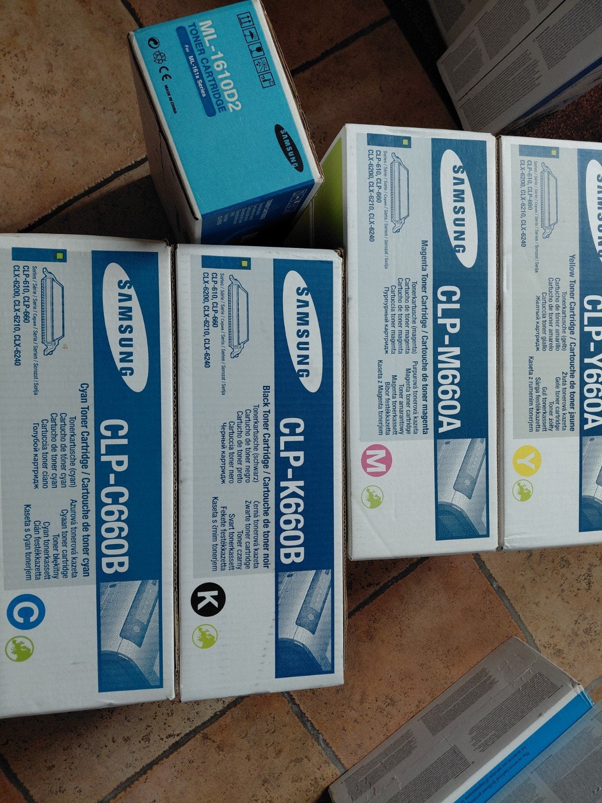 Nieuwe Samsung inkt/toner cartridges (diverse types), Ophalen of Verzenden, Nieuw, Toner, Samsung