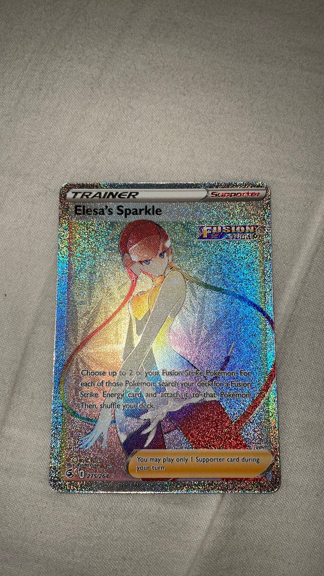 Elesa’s Sparkle pokémon kaart, Ophalen, Nieuw, Losse kaart