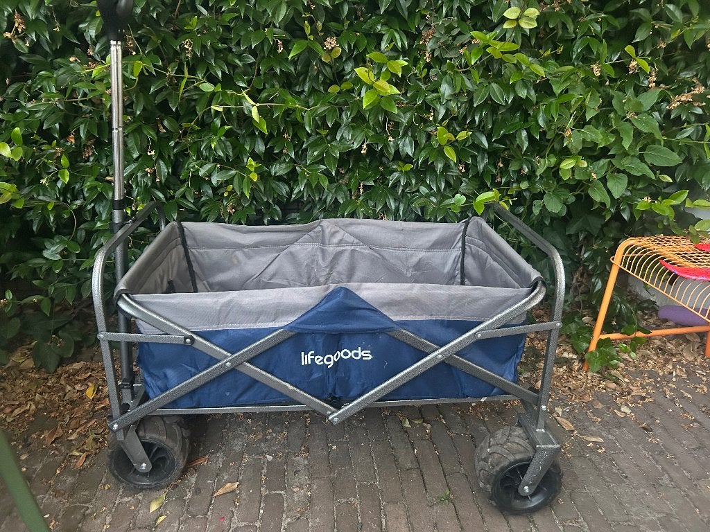 Bolderkar Lifegoods, Ophalen, Gebruikt