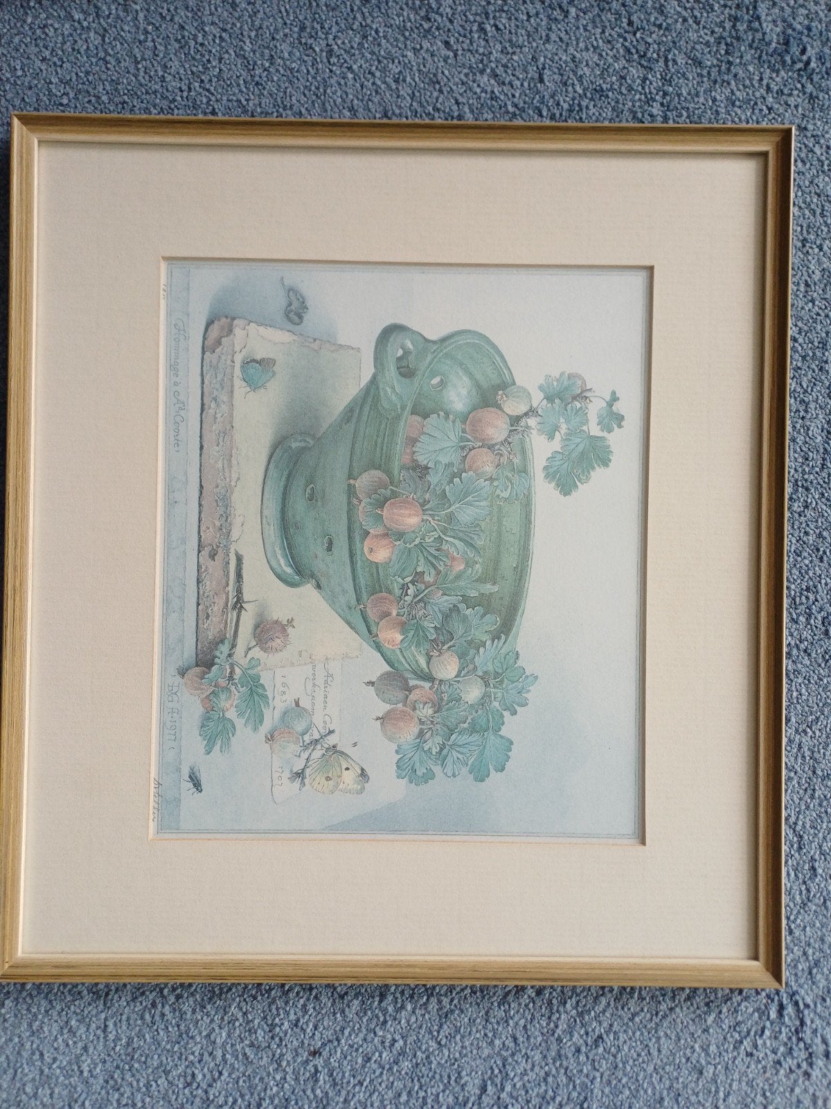 Grafische gesigneerde prent van Dirk van Gelder, Ophalen of Verzenden, Overige typen, Lithografie, Gesigneerd