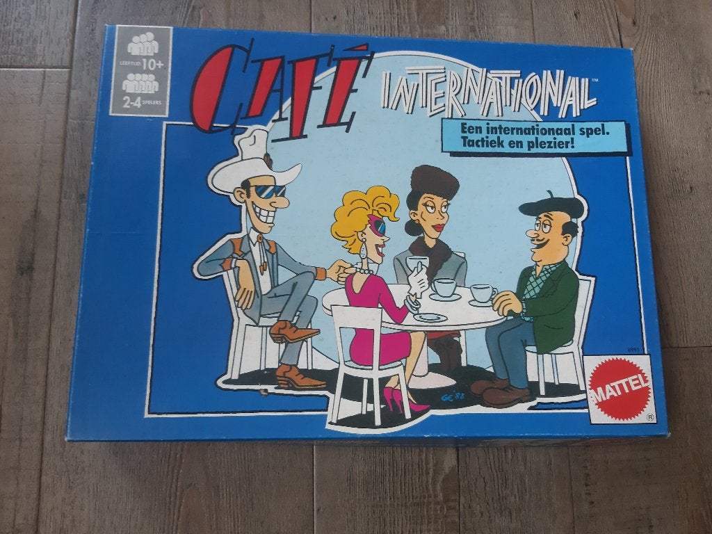 gezelschapsspel Cafe International - Mattel, Ophalen, Nieuw, Mattel