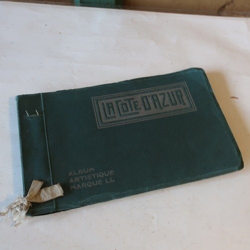 Cote d'Azur Monaco Nice Cannes album artistique oud, Gebruikt, 1940 tot 1960, Prent, Buitenland