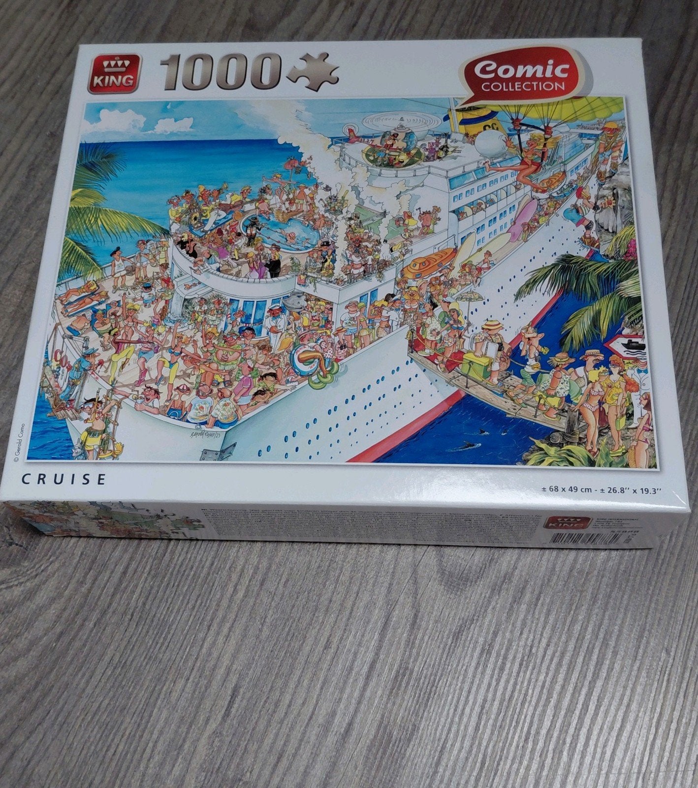 Puzzel 1000 stukjes, Ophalen of Verzenden, 500 t/m 1500 stukjes, Zo goed als nieuw