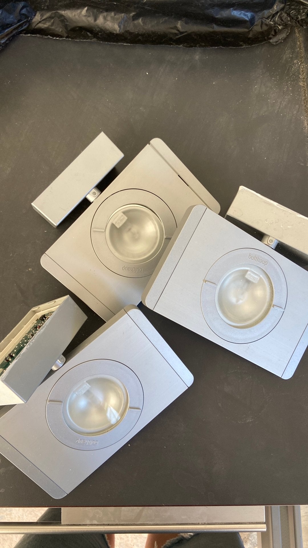 3 wandlampjes Bulthaup, Kunststof, Gebruikt, Geschikt voor wandmontage, Overige merken