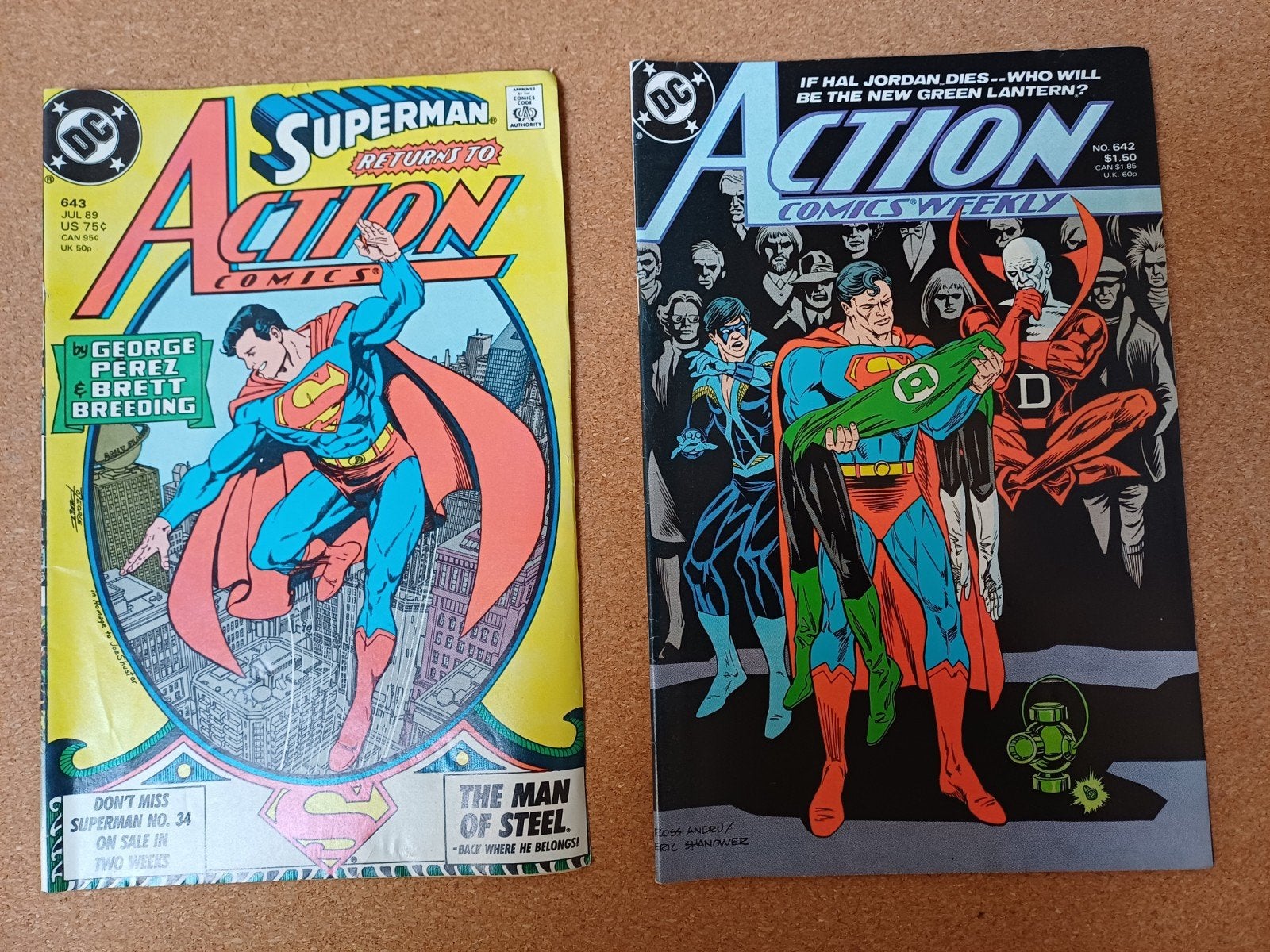 Jaren 80 Superman Comics, Eén comic, Ophalen of Verzenden, Amerika