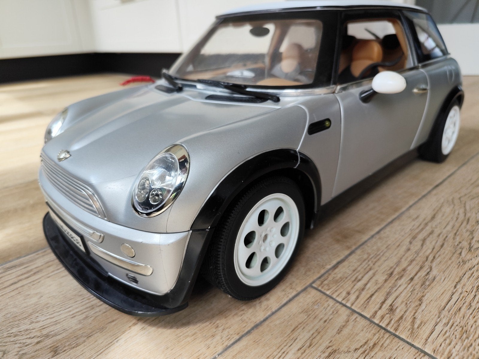 Mini Cooper RC auto - Accupack defect, Gebruikt, Auto, Groter dan 1:32, Ophalen