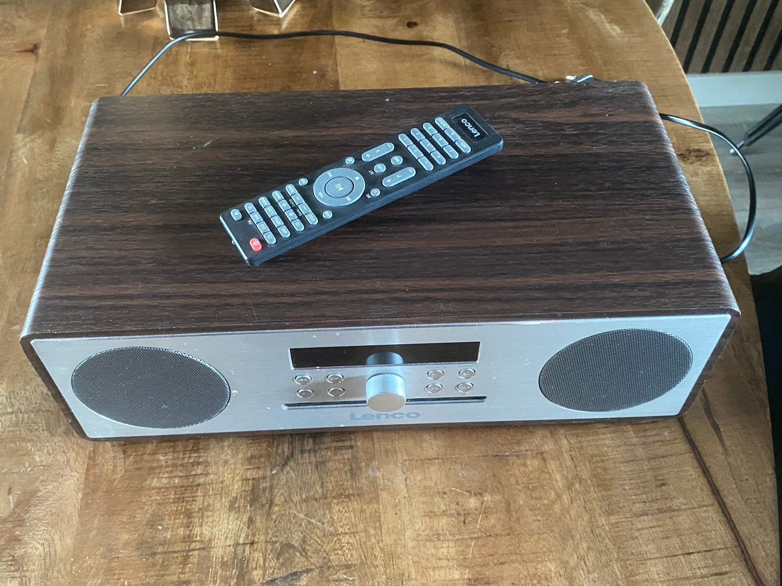 Lenco Radio CD Speler met Afstandbediening, Zo goed als nieuw, Microset, Cd-speler, Ophalen