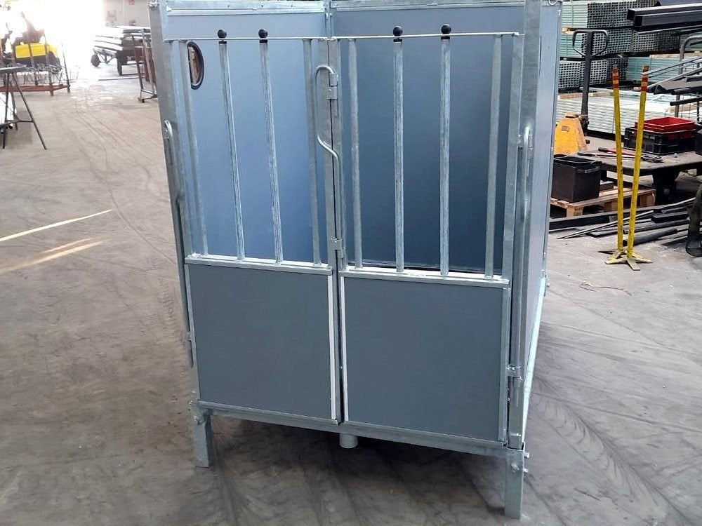 Kalverbox XXL op wielen - ruime eenlingbox 155 x 100 cm, Ophalen, Nieuw