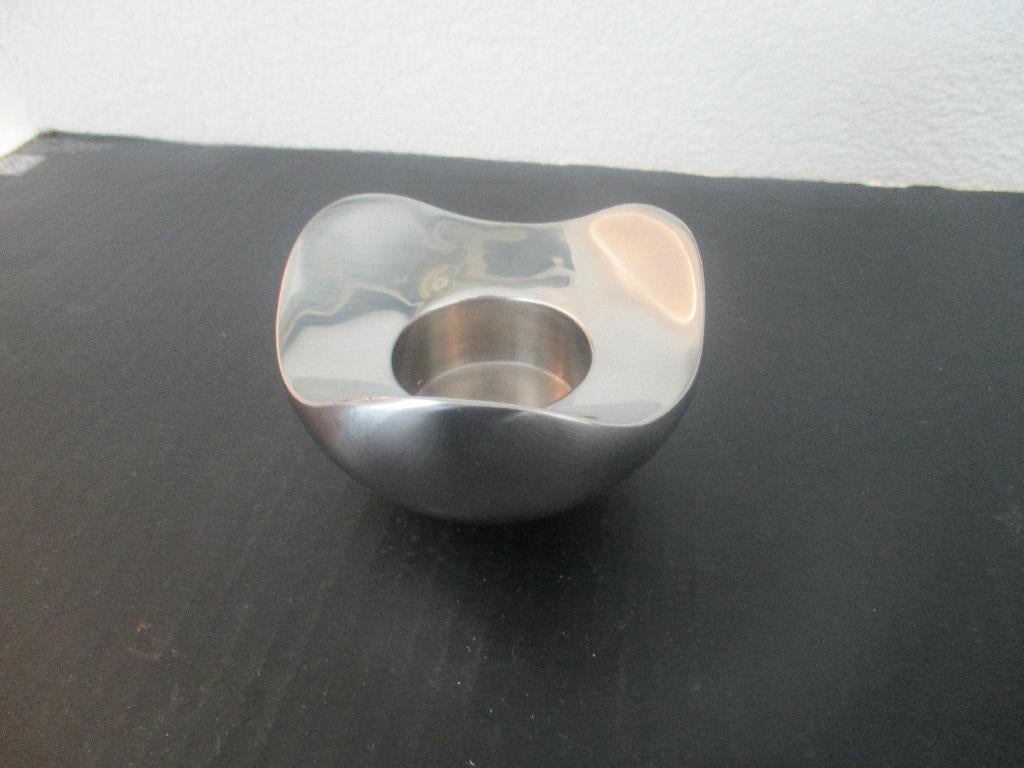 Georg Jensen waxinelichthouder  Bloom Botanica Denmark, Overige materialen, Gebruikt, Ophalen of Verzenden, Kandelaar
