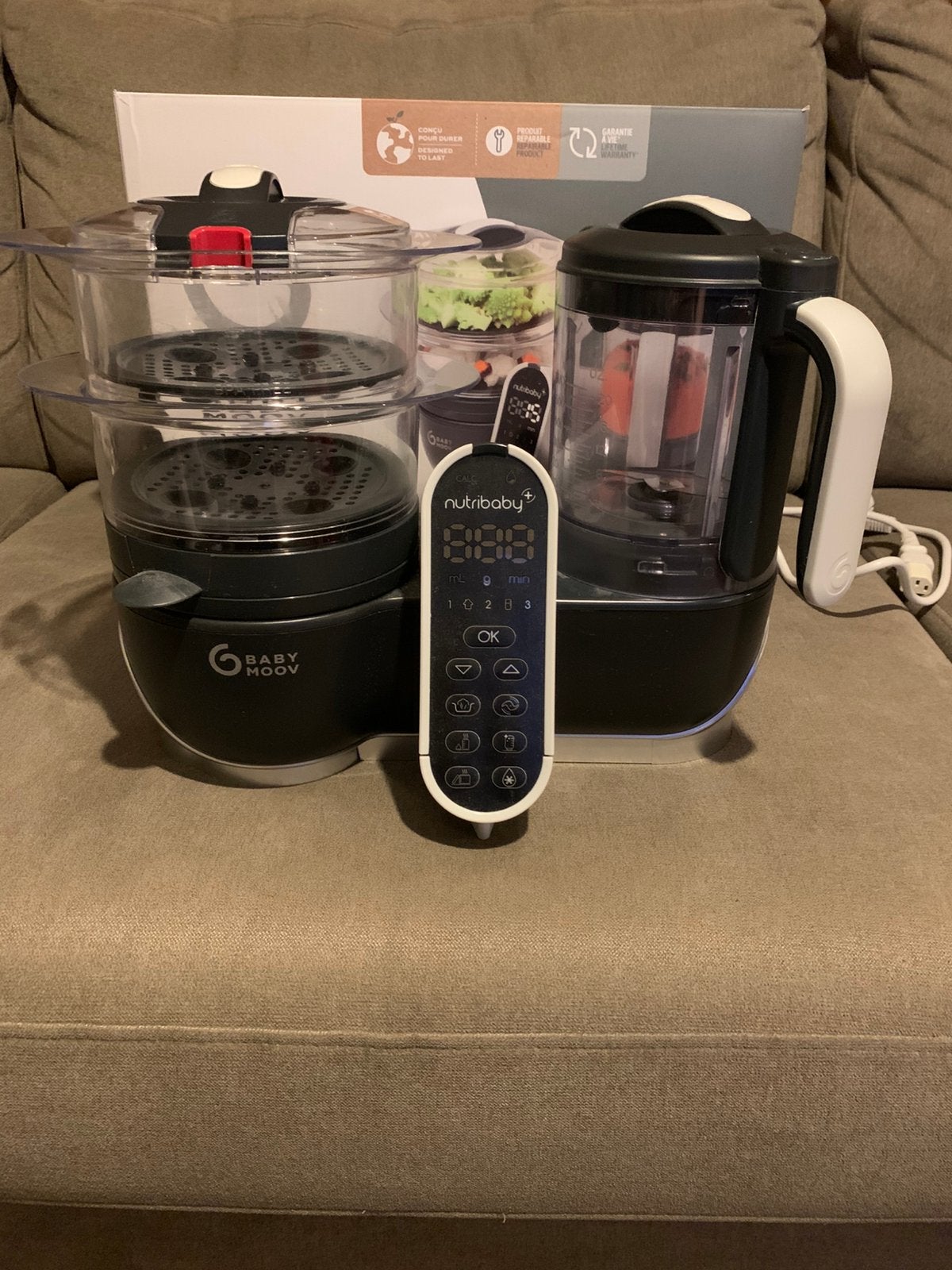 Babymoov Nutribaby+ | 5-in-1 Keukenmachine, Ophalen, Zo goed als nieuw