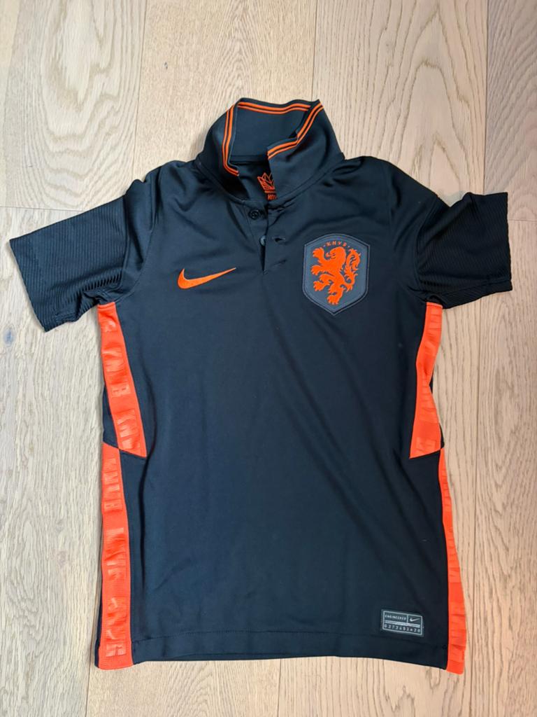 Voetbalshirt nederlands elftal (128-137), Kinderen en Baby's, Kinderkleding | Maat 128, Ophalen, Zo goed als nieuw, Jongen of Meisje