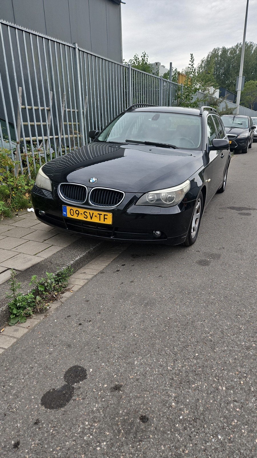 e61 523i zwarte Bmw zonder motor voor onderdelen, Ophalen, BMW