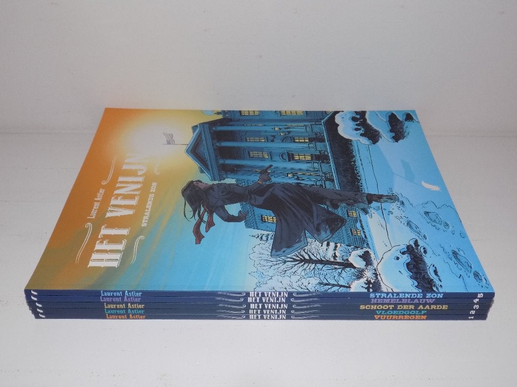 Het venijn ~ Complete serie 1 t/m 5, Complete serie of reeks, Ophalen of Verzenden, Zo goed als nieuw
