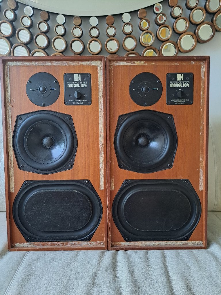 KEF reference series model 104 high-end speakers boxen, Audio, Tv en Foto, Luidsprekers, Ophalen, Gebruikt, Stereo speakers, Overige merken