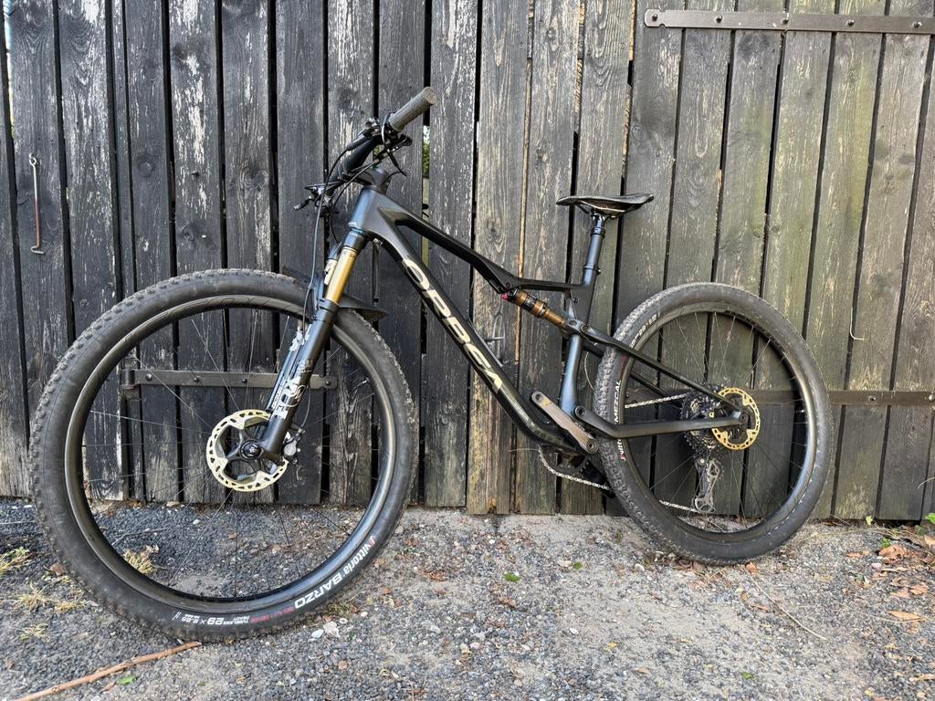 Orbea OIZ M10 2023 carbon maat L  carbon velgen en xtr/fox, Gebruikt, 53 tot 57 cm, Ophalen, Overige merken
