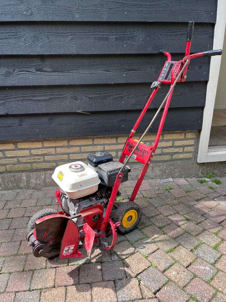 Benzine kanten snijder, Tuin en Terras, Ophalen, Gebruikt
