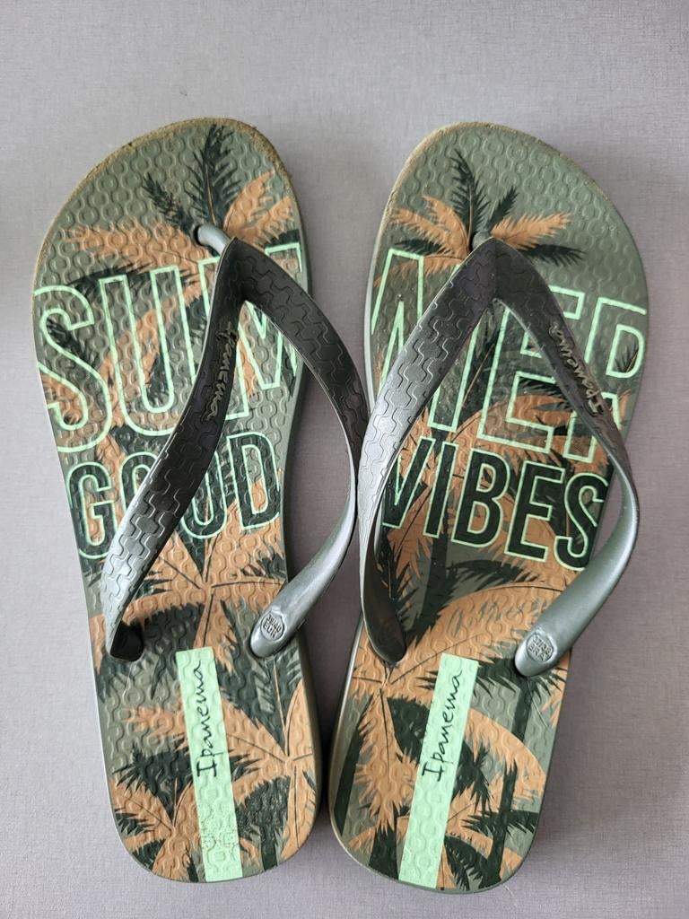 Ipanema slippers maat 39/40 - Summer Good Vibes, Slippers, Ophalen of Verzenden, Ipanema, Gedragen