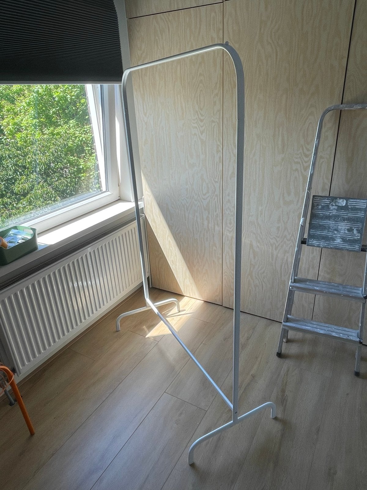 Wit kledingrek IKEA, Ophalen, Gebruikt, Metaal, Volwassenen