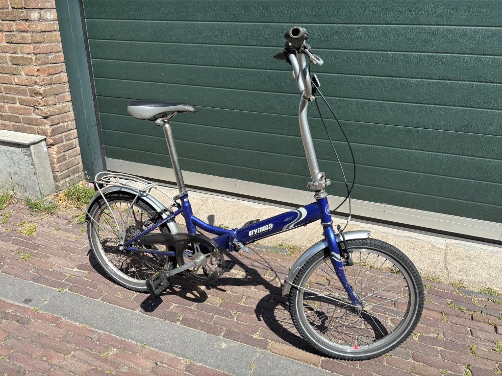 Fietshokje Houtplein: Oyama Elite vouwfiets 1spd, Gebruikt, Velgrem, Niet ingevuld, Niet ingevuld