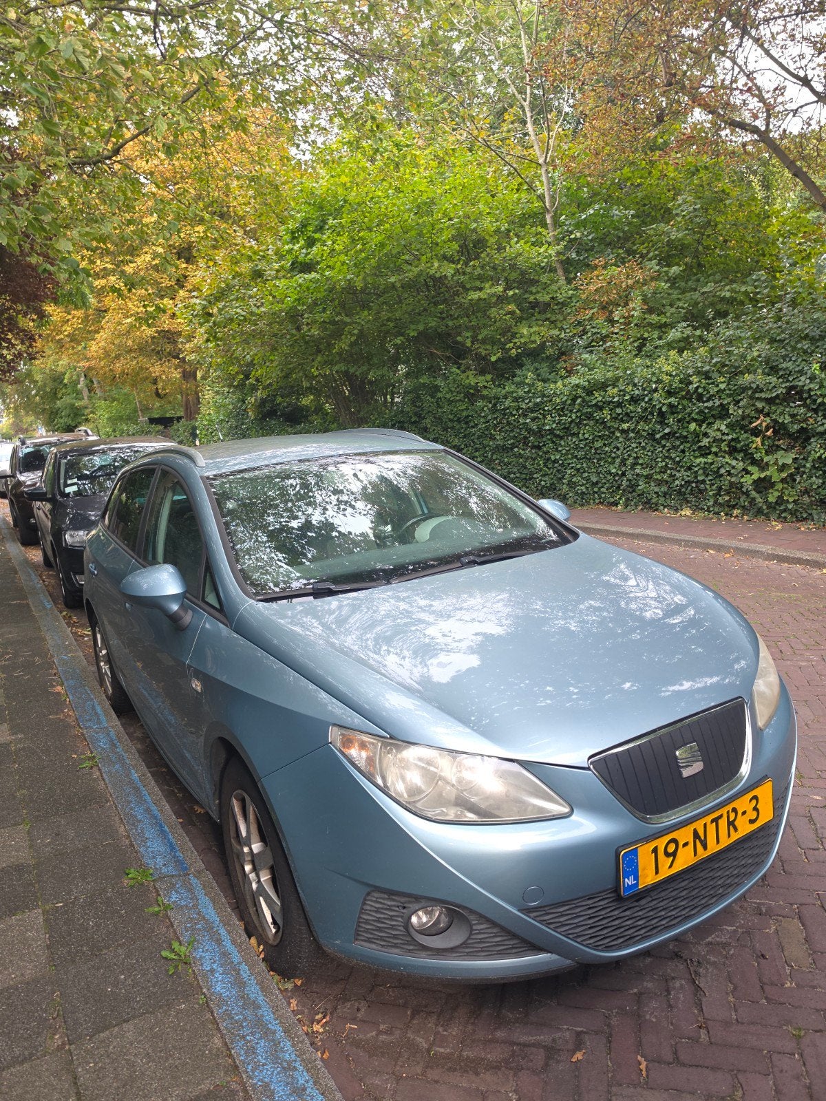 Seat Ibiza 1.2TDI 55KW Ecomotive ST 2010 Blauw, Auto's, Voorwielaandrijving, 74 pk, 1199 cc, Blauw