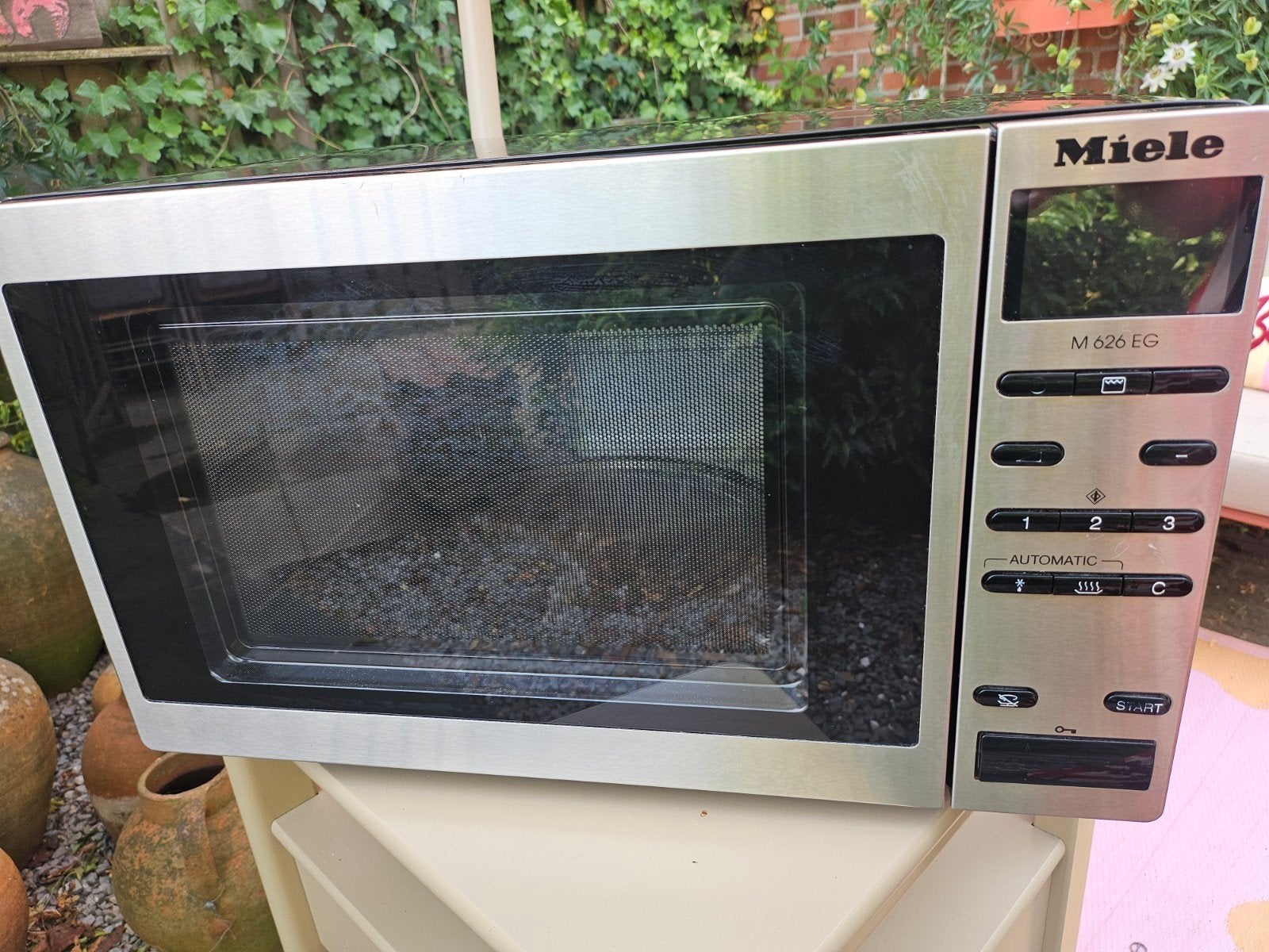 Miele M 626 EG Magnetron met Grill, Ophalen, Gebruikt, Grill, Magnetron