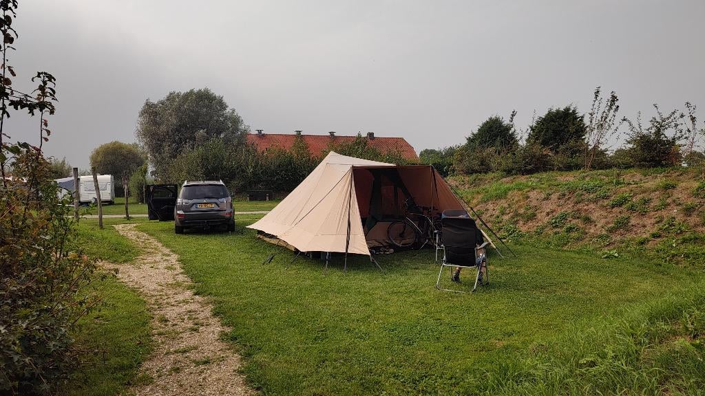 Cabanon Bretagne Pyramide tent, Caravans en Kamperen, Tenten, Ophalen, Gebruikt, Tot en met 4