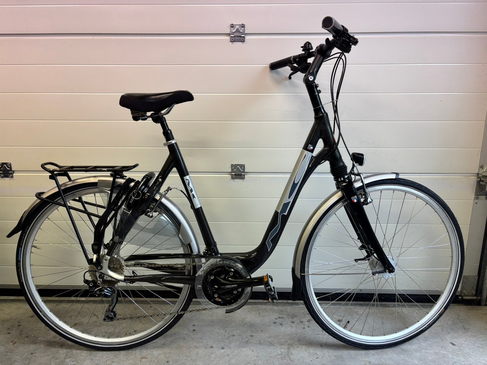 Multi Cycle volledig carbon lichtgewicht damesfiets maat 57, 28 inch, Velgrem, 56 cm of meer, Zo goed als nieuw