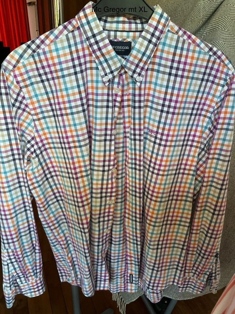Mc Gregor XL div kleurtjes ruit, Kleding | Heren, Overige kleuren, McGregor, Ophalen of Verzenden, Gedragen