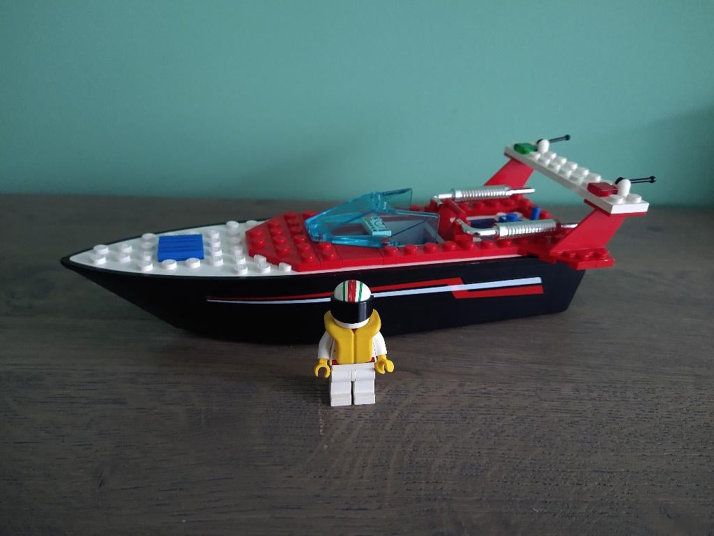 Lego Town 4002 Raptide Racer Speedboat, City, Lego, Ophalen of Verzenden, Zo goed als nieuw