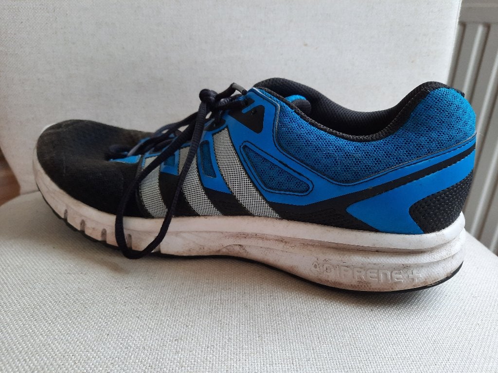 ADIDAS running schoenen ADIPRENE zwart blauw maat 45 1/3, Blauw, Sportschoenen, Nieuw, Ophalen of Verzenden