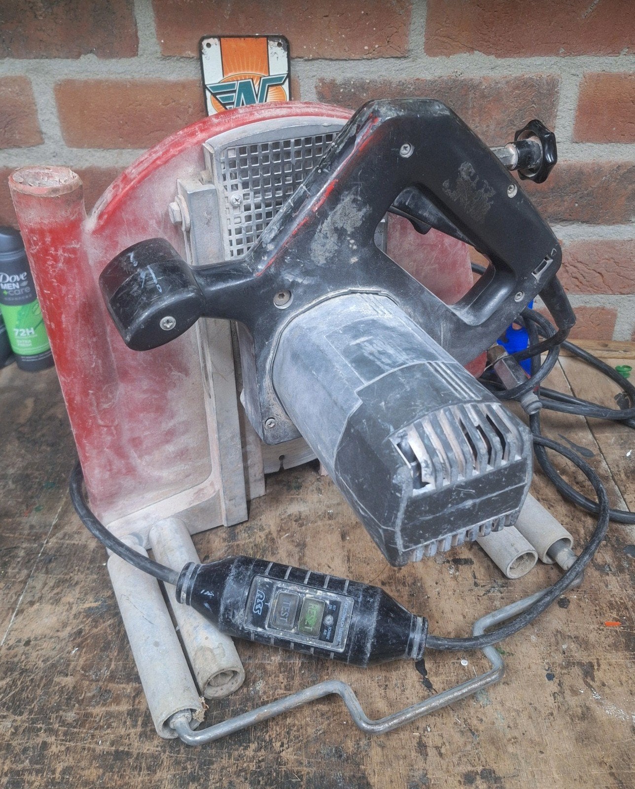 Duo Thermo muurzaag, Ophalen, 1200 watt of meer, Cirkelzaag, 70 mm of meer